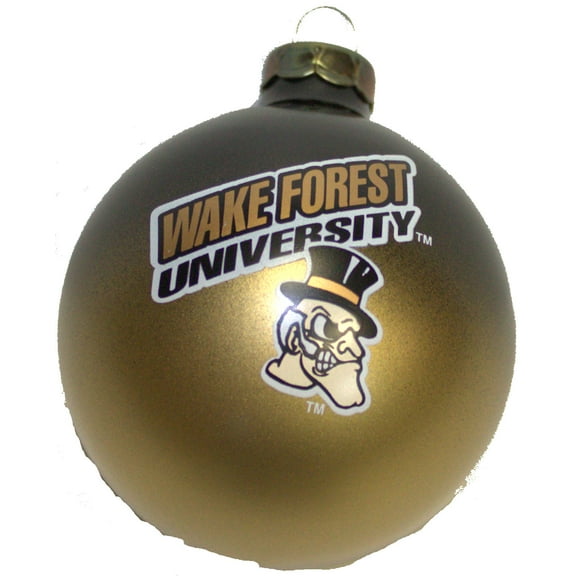 Wake Forest Demon Deacons Small Painted Round Ornament