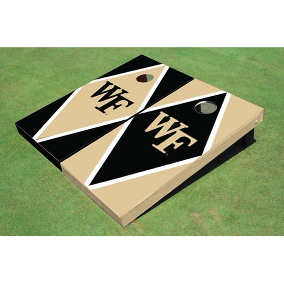 Wake Forest University Alternating Diamond Cornhole Boards