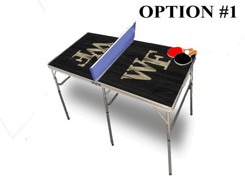 Wake Forest University Portable Table Tennis Ping Pong Folding Table w/Accessories