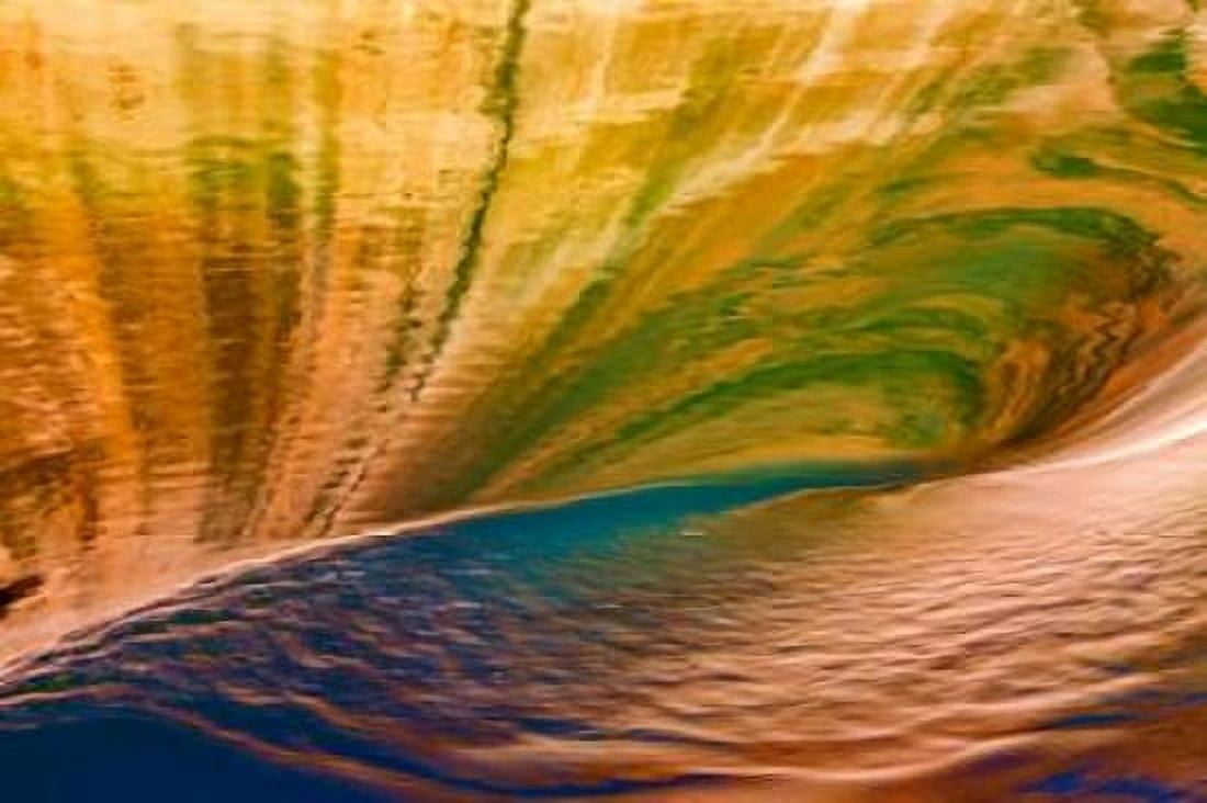 Wake Patterns I Canvas Art - Kathy Mahan (12 x 18)