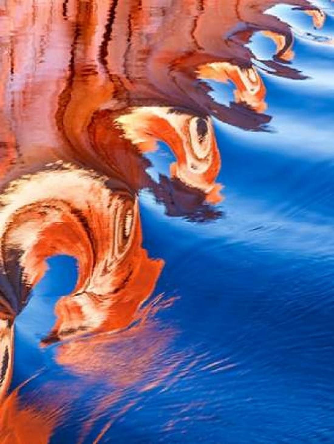 Wake Spiral I Canvas Art - Kathy Mahan (18 x 24)