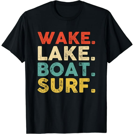 Wake Surfing Wake Surf Wake Surfing Rope Wake Surfboards T-Shirt