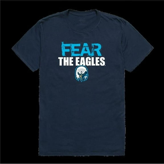 Wake Technical Community College Eagles Fear T-Shirt, Navy - 2XL