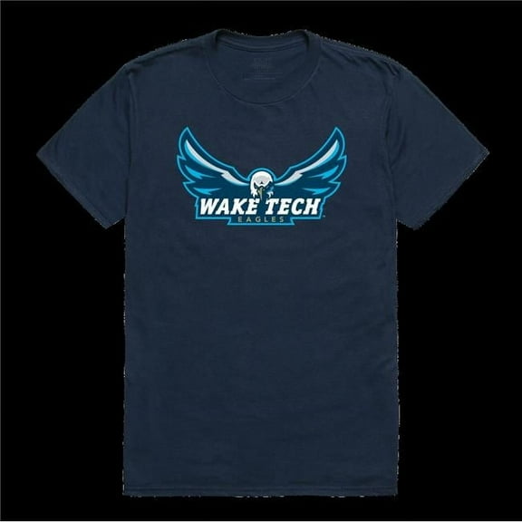Wake Technical Community College Eagles The Freshmen T-Shirt, Navy - Medium