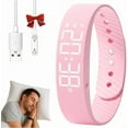 thumbnail image 1 of Wake-Up Alarm Band, Quiet Wake Up Alarm Band for Men Women, Original Smart Rising Alarming Bands Vibration Wake-Up Silent Wristband for Deep Sleepers, for Happier Morning, 1 of 7
