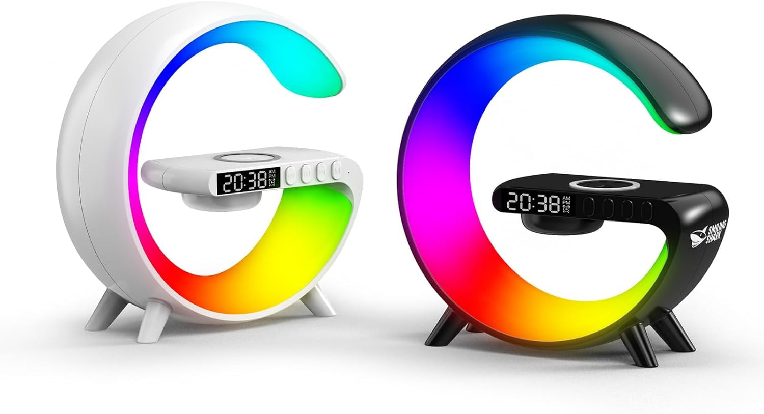 Wake Up Light, Sunrise Alarm Clock Night Smart Light 【Small White *1