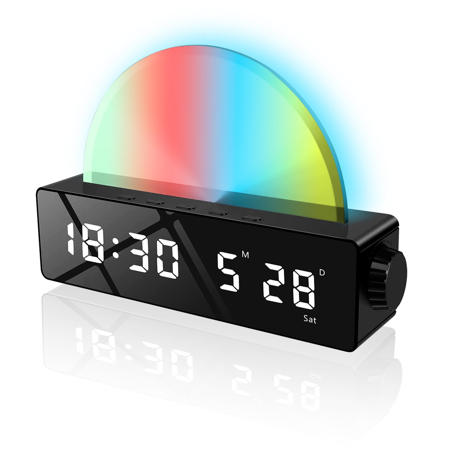 Wake Up Light Sunrise Alarm Clock with Sunrise Simulation, Dual Alarms