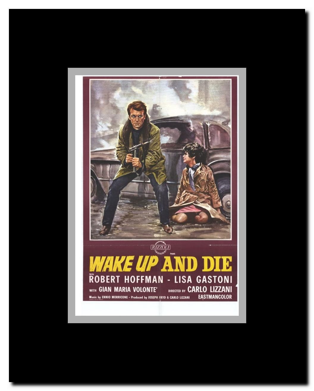 Wake Up and Die Framed Movie Poster