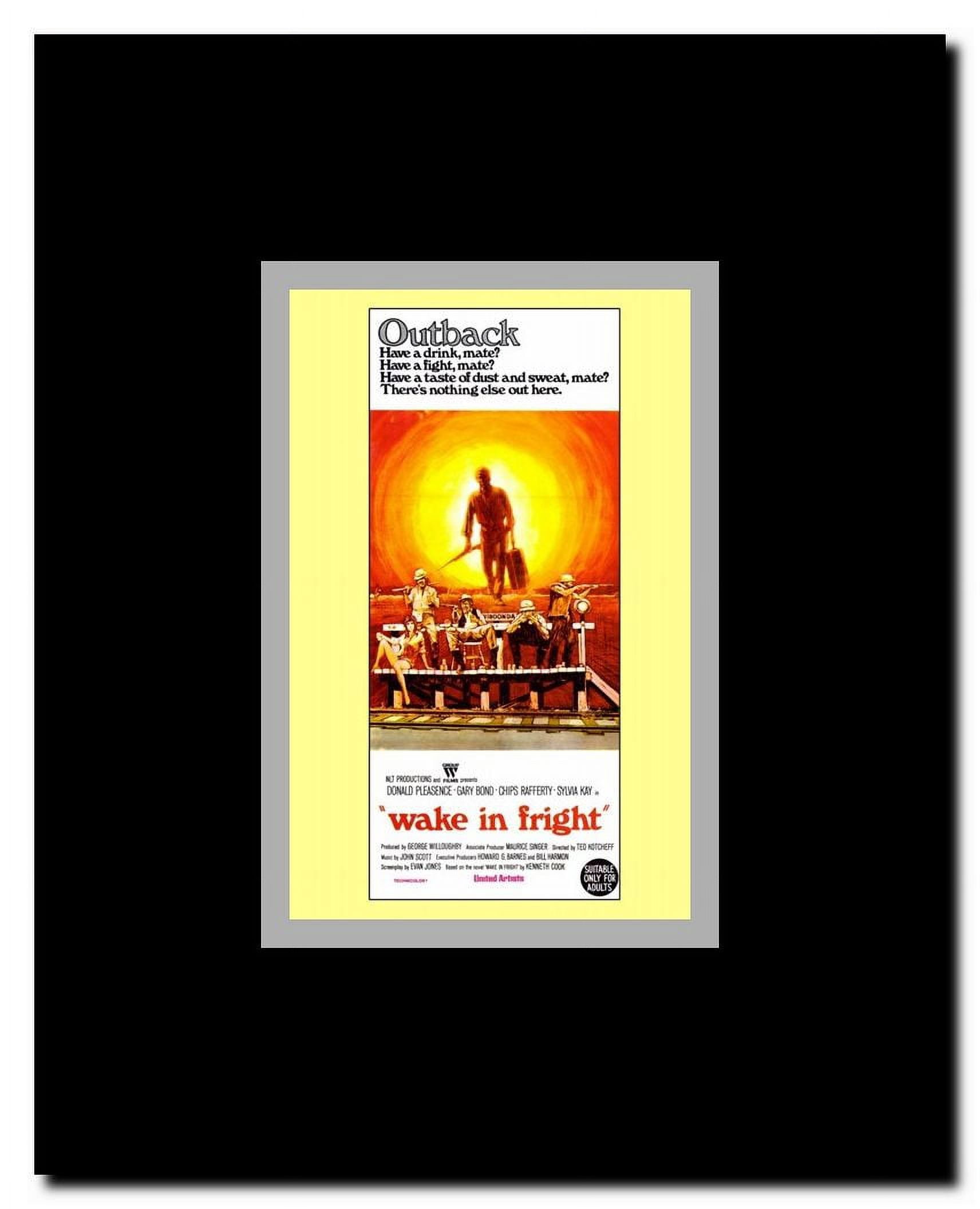 Wake in Fright Framed Movie Poster