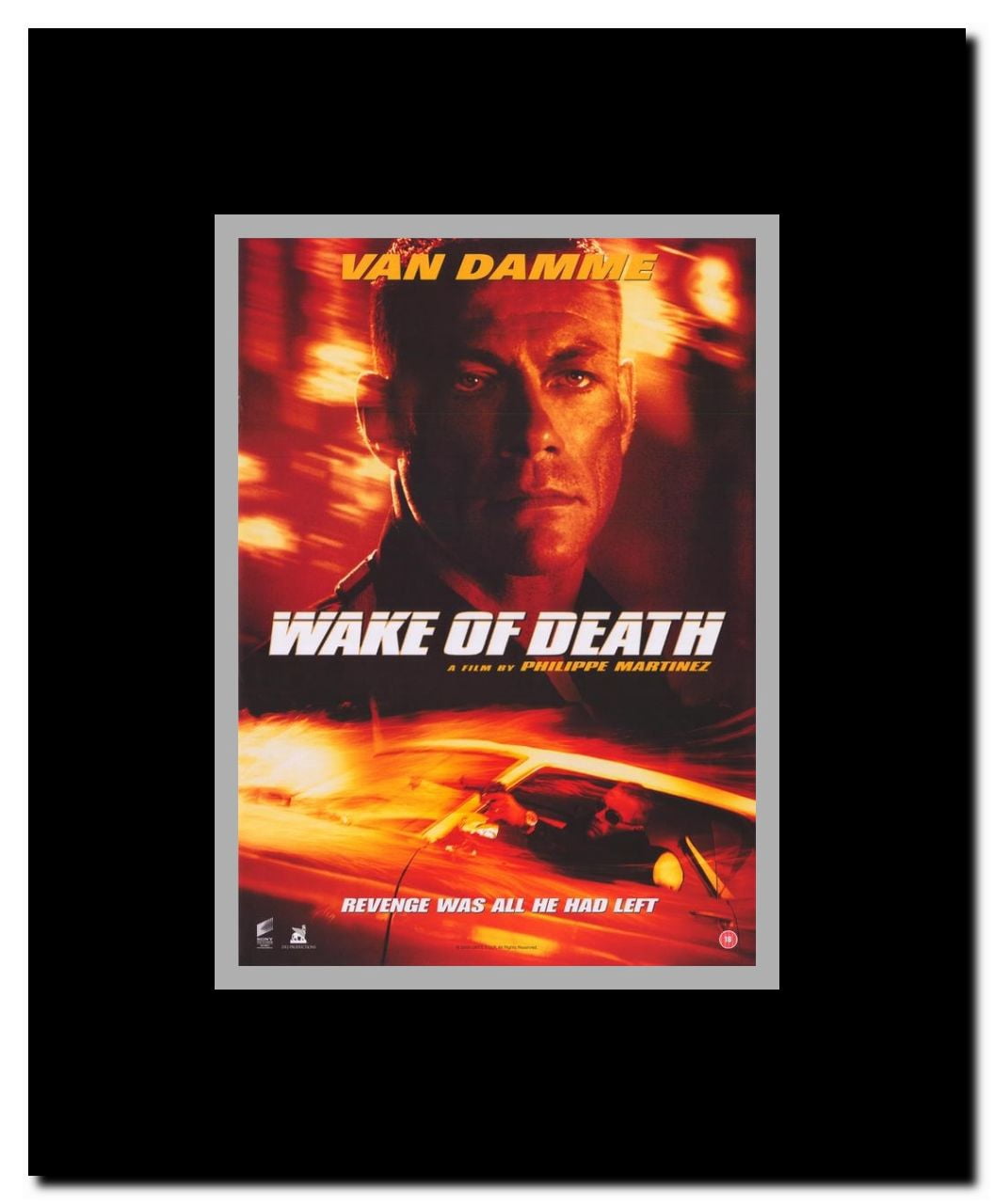 Wake of Death Framed Movie Poster