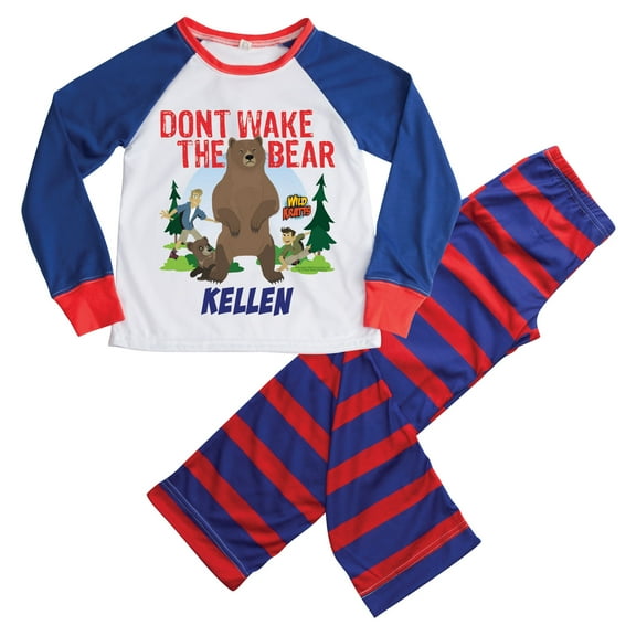 Wake the Bear Red and Blue Loungewear