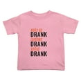 thumbnail image 1 of Wake up Drank Laydown Drank spitup Drank Funny Toddler T-Shirts for Boys Girls (Pink, 5/6T), 1 of 5