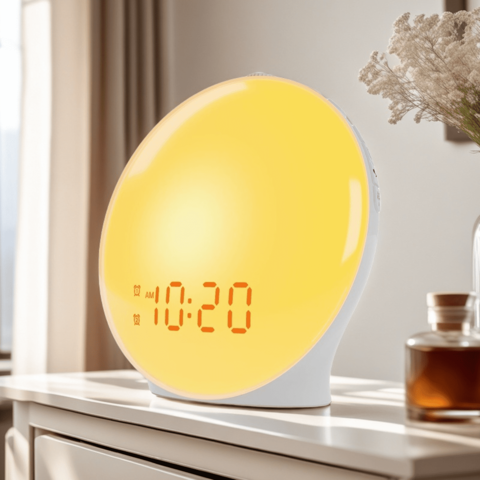 Lumie Bodyclock Rise 100 LED Wake-up Light Sunrise Alarm