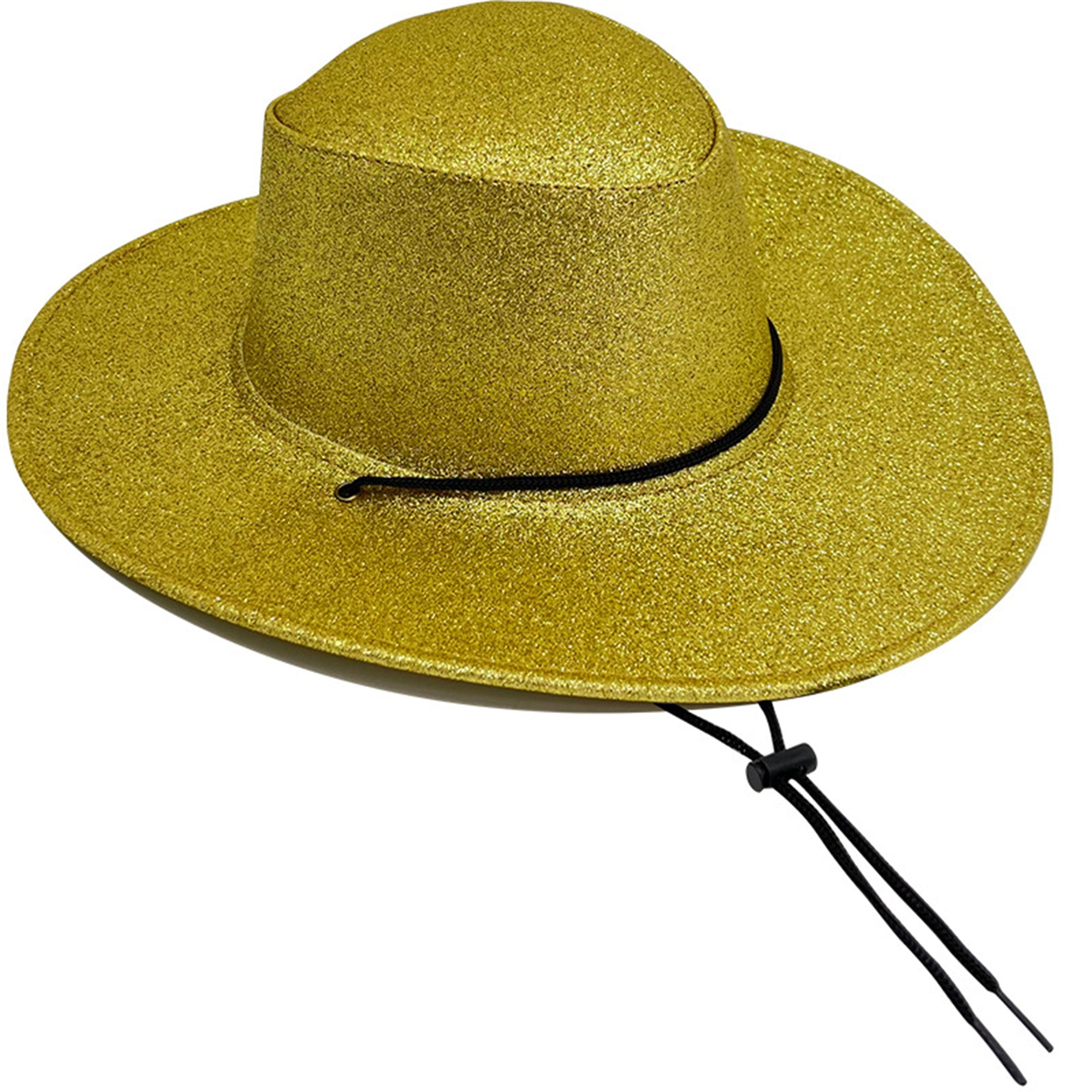 WakeUple Men Women Cowboy Hats Glitter Western Hats Classic Wide Brim
