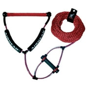 Wakeboard Rope, Phat Grip, Trick Handle, Red