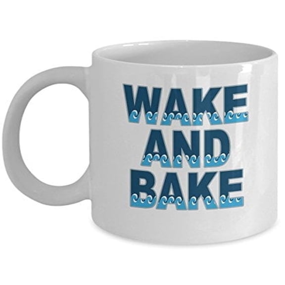 Wakeboarding 11 oz Coffee Mug - Sports Lover Gifts White Ceramic