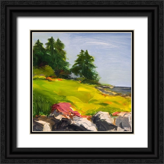 Wakefield, Martha 12x12 Black Ornate Wood Framed with Double Matting Museum Art Print Titled - Sanctuary