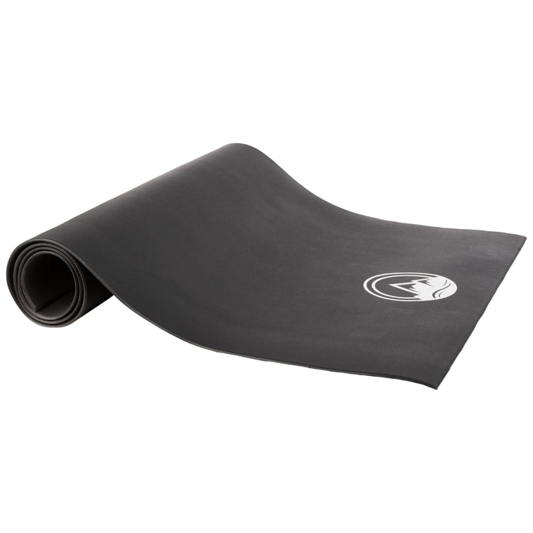 Wakeman 30x72in Treadmill Mat - 5mm Exercise Mat - Home Gym