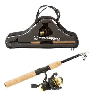 Eccomum Fishing Set 1.8m Retractable Rod, Spinning Reel, and Accessories -  Perfect Gift for Beginners and Pros 