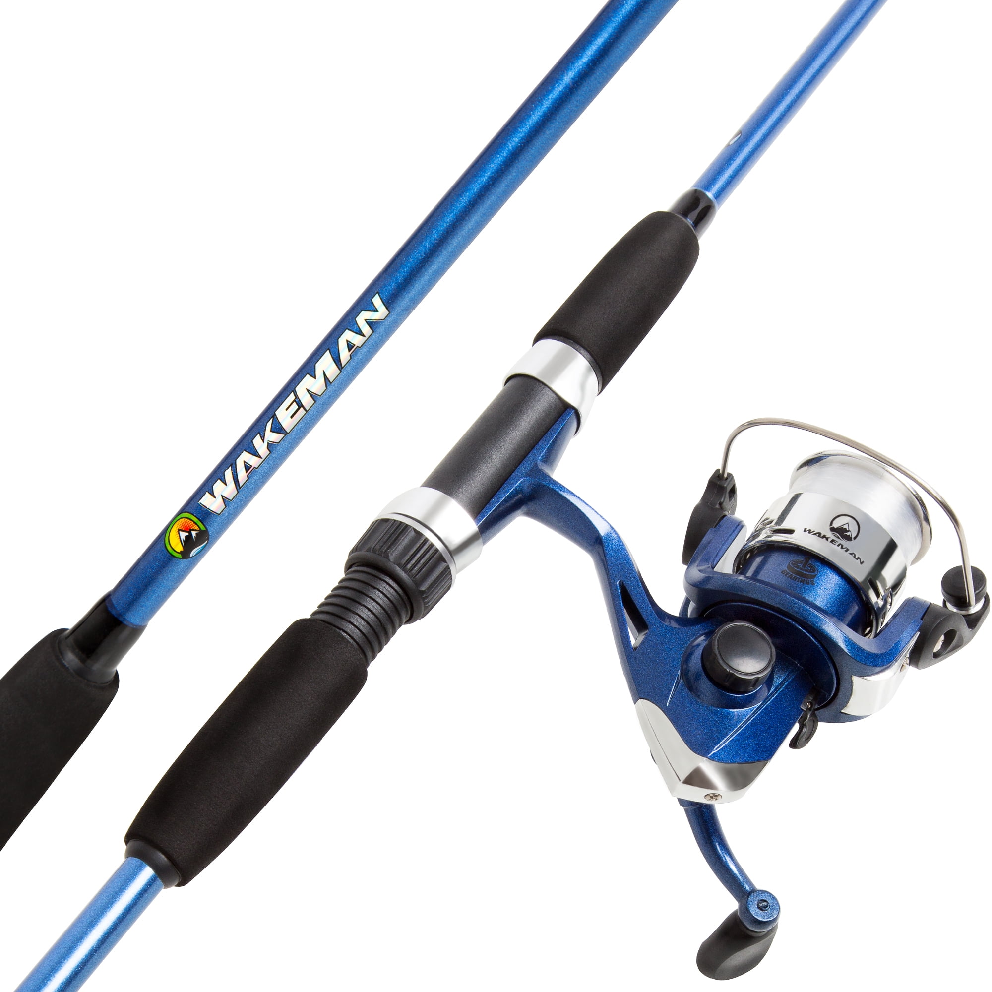 Wakeman Rose Gold 65 Spinning Rod and Reel Combo - Walmart