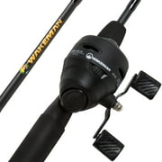 Wakeman Black 65" Spinning Rod and Reel Combo