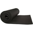 thumbnail image 1 of Wakeman Fitness 1/2 In. Extra Thick Yoga Mat, With Carrying Strap, Black, 1 of 6
