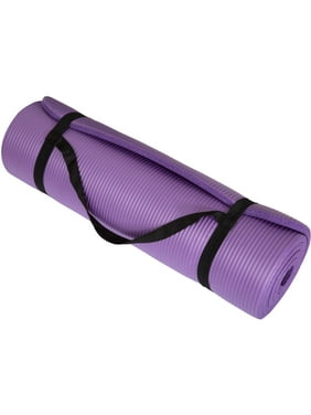 Wakeman Fitness Extra-Thick Yoga Exercise Mat, Available in Various Colors
