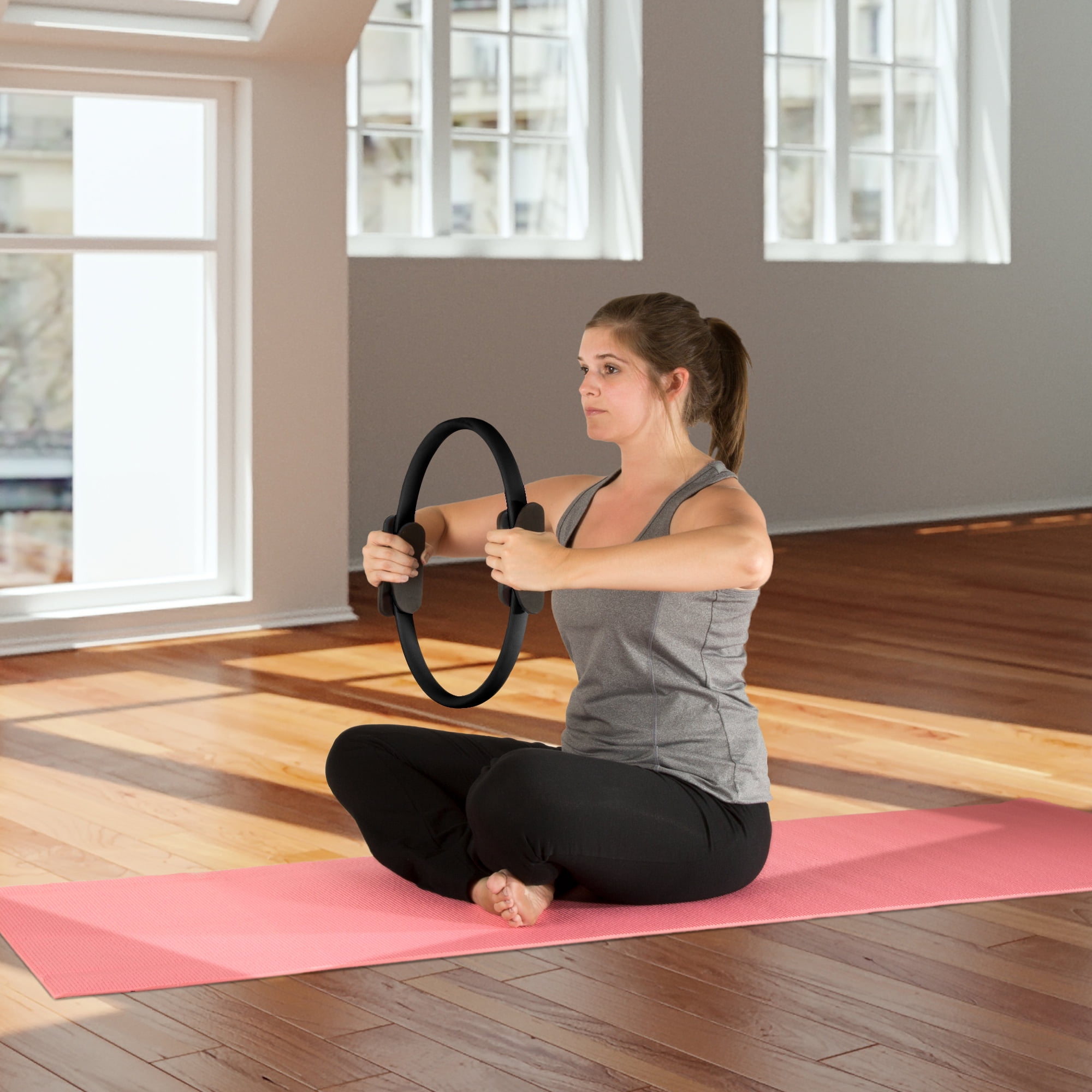 Multitrust Fitness Pilates Ring Yoga Resistance Training Circle Exercise  Loop 