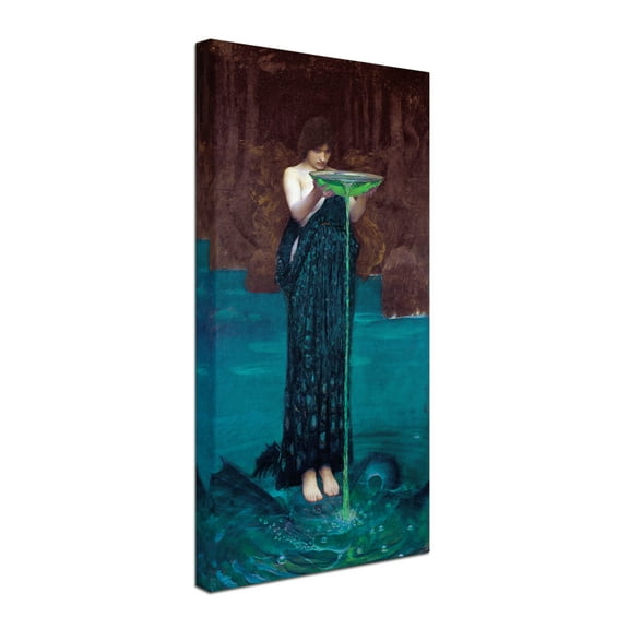 Waterhouse 'Circe Invidiosa' Canvas Art