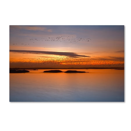 Piotr Krol 'By Sunset' Canvas Art