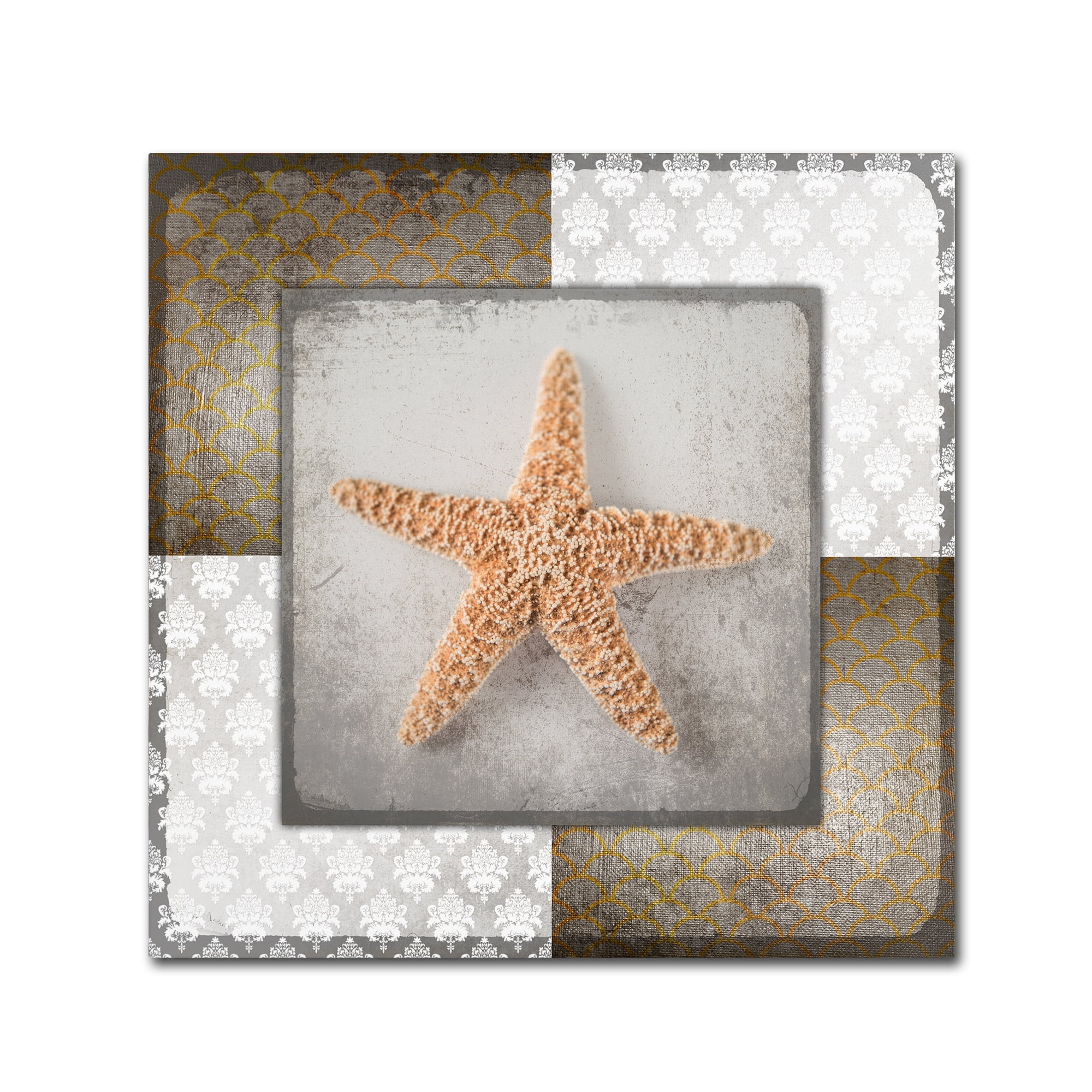 LightBoxJournal 'Vintage Nautical Star' Canvas Art