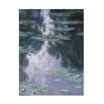 Monet 'Water Lilies Nympheas 2' Canvas Art