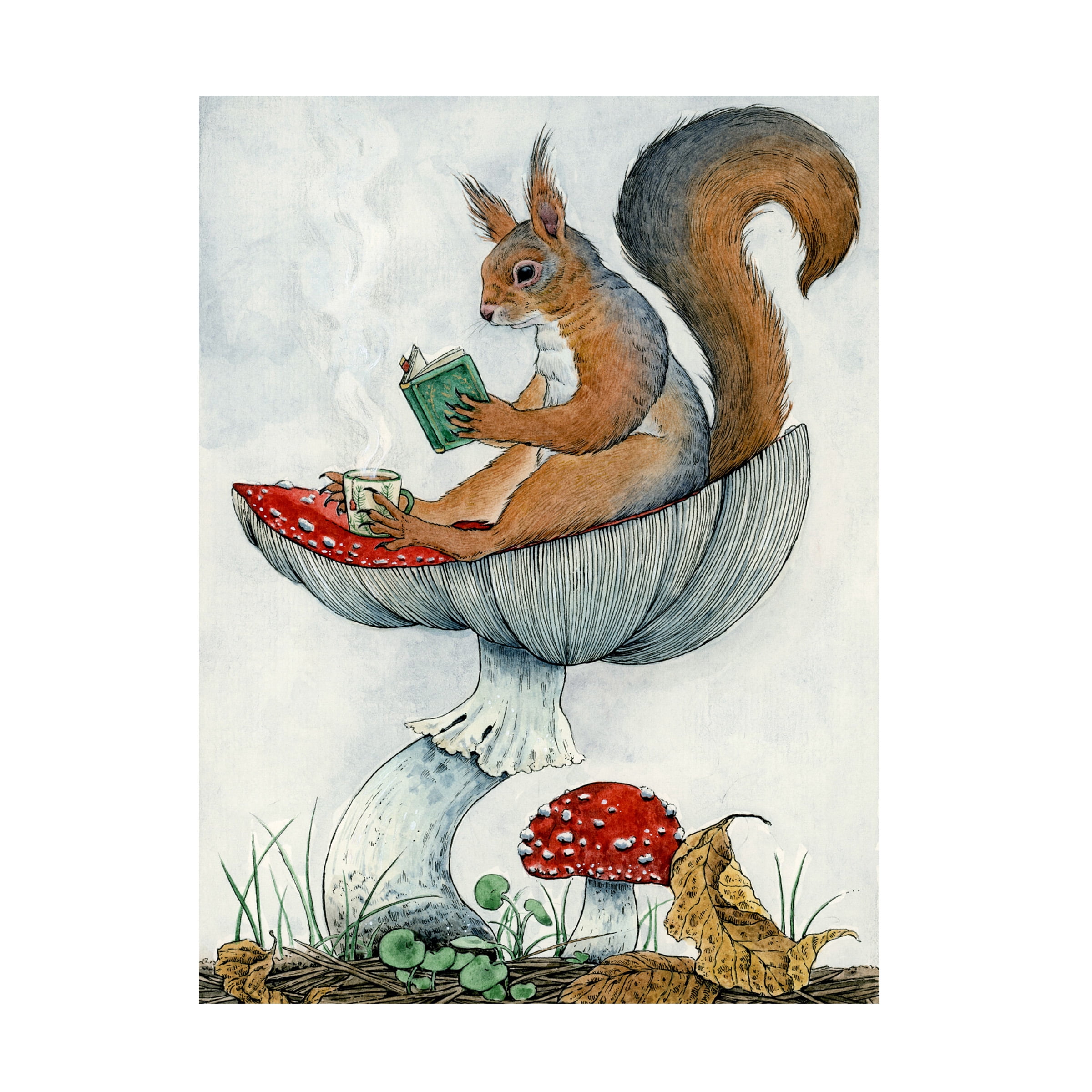 Lea Chaillaud 'Tea Time' Canvas Art