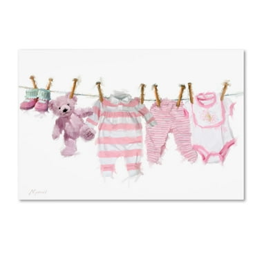 The Macneil Studio 'Baby Girl' Canvas Art