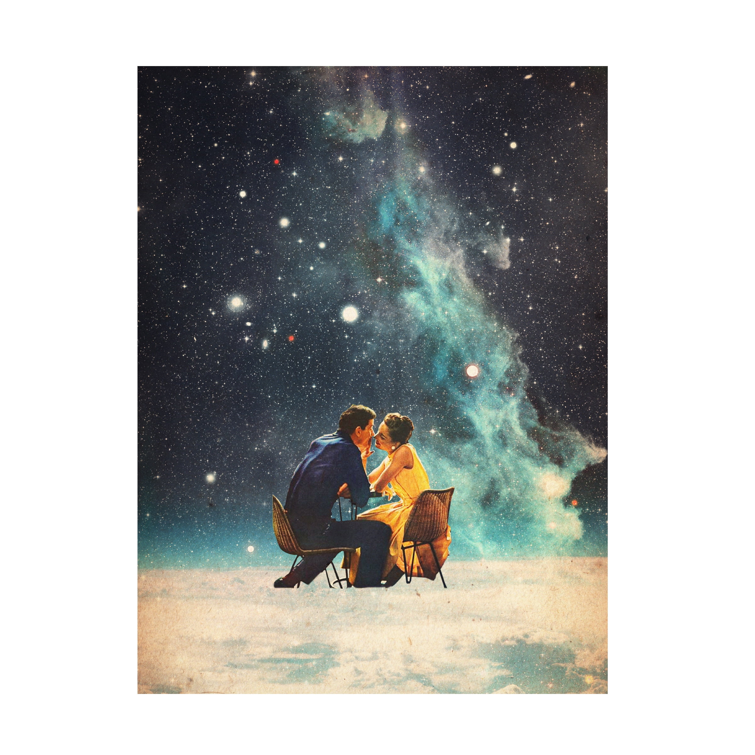 Frank Moth 'I'll Take You To the Stars for a Second Date' Canvas Art