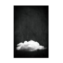Aureous 'Black Cloud No2' Canvas Art
