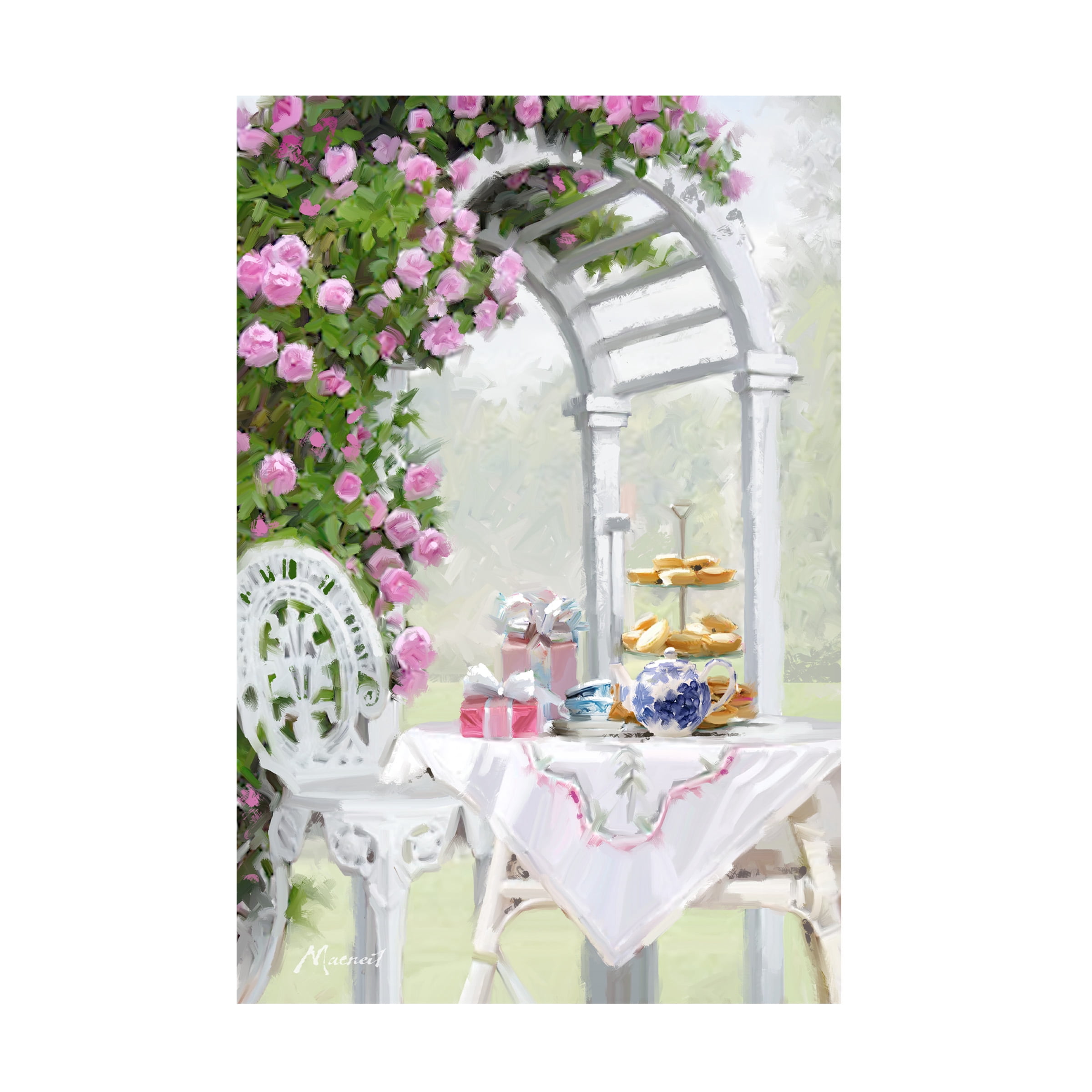 The Macneil Studio 'Afternoon Tea' Canvas Art