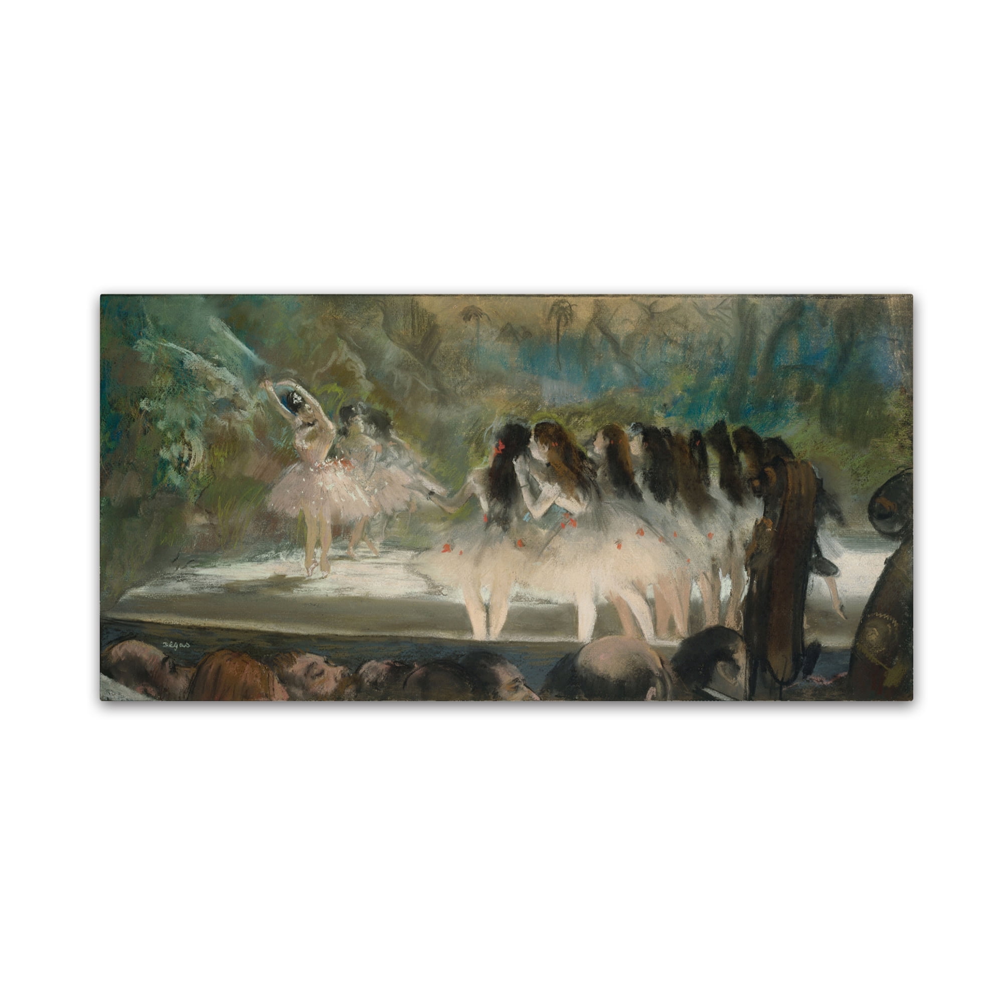 Degas 'Ballet At The Paris Opera' Canvas Art