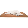thumbnail image 1 of PETMAKER 44x35 Egg Crate-Style Foam Dog Bed with Removable Cover, Clay, 1 of 6