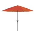 thumbnail image 1 of Pure Garden 9FT Outdoor Vented Patio Umbrella with Easy Crank (Orange), 1 of 7