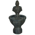 thumbnail image 1 of Pure Garden Polyresin Lawn and Garden Water Fountain with Lion Head Detail, 1 of 7