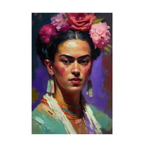 Treechild 'Portrait Of Frida' Canvas Art