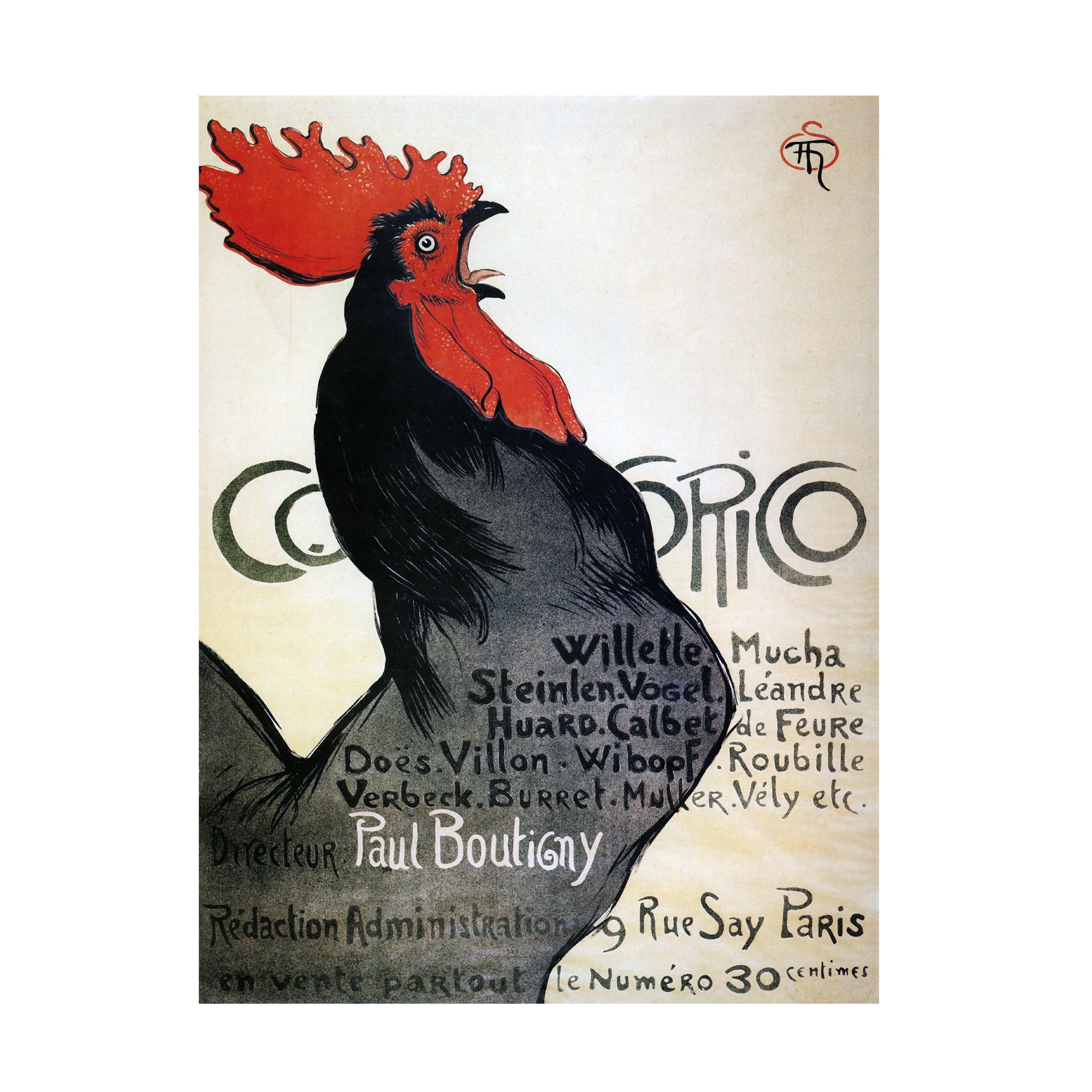 Vintage Lavoie 'Ads-0015' Canvas Art