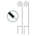 thumbnail image 1 of Pure Garden Set of Two 48-Inch Metal Shepherd Hooks for Hanging Baskets, 1 of 4