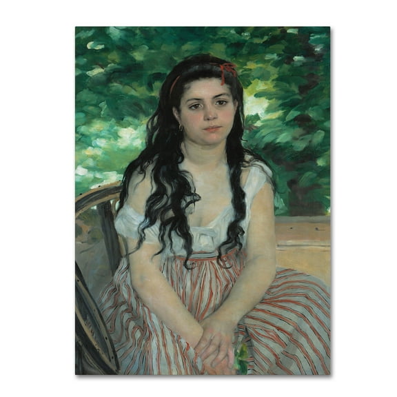 Renoir 'La Boheme' Canvas Art