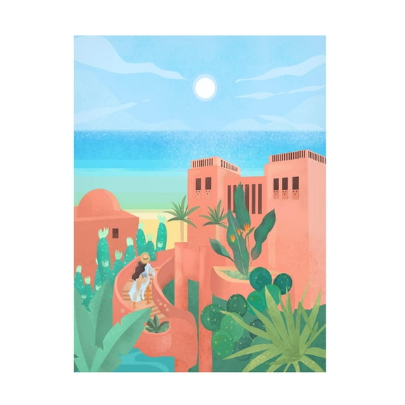 Petra Lizde 'Canary Islands' Canvas Art