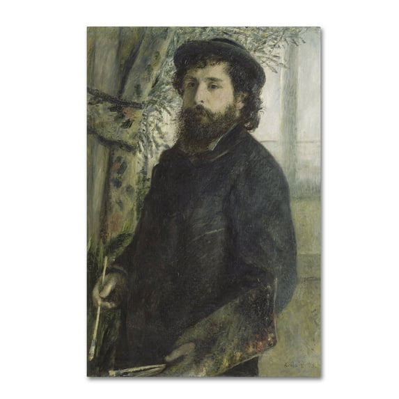 Renoir 'Claude Monet' Canvas Art