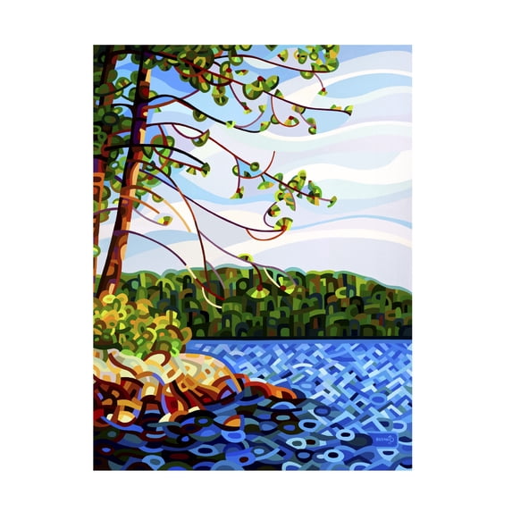 Mandy Budan 'View From Mazengah' Canvas Art
