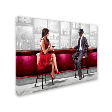 The Macneil Studio 'Meeting Version 2' Canvas Art