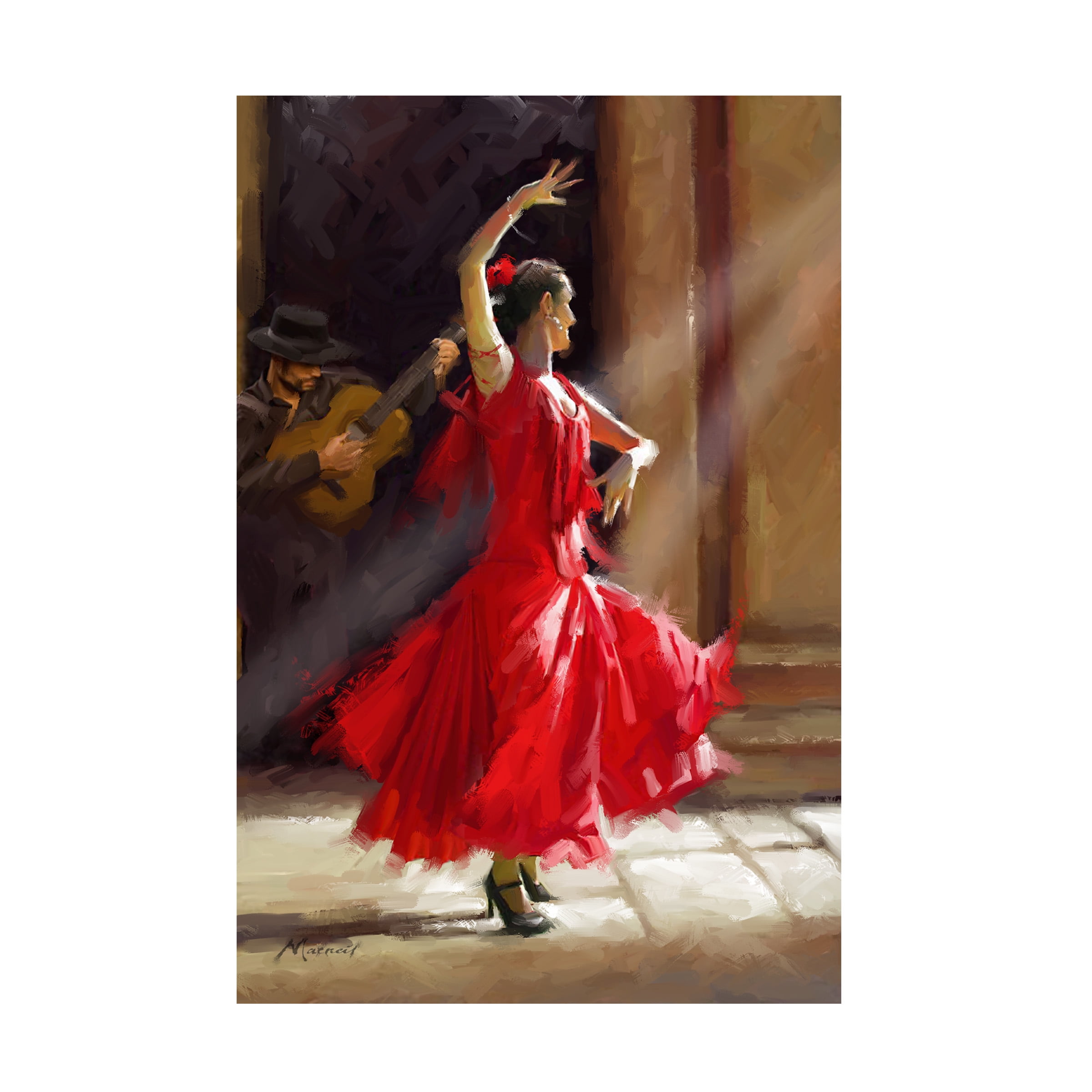 The Macneil Studio 'Flamenco' Canvas Art
